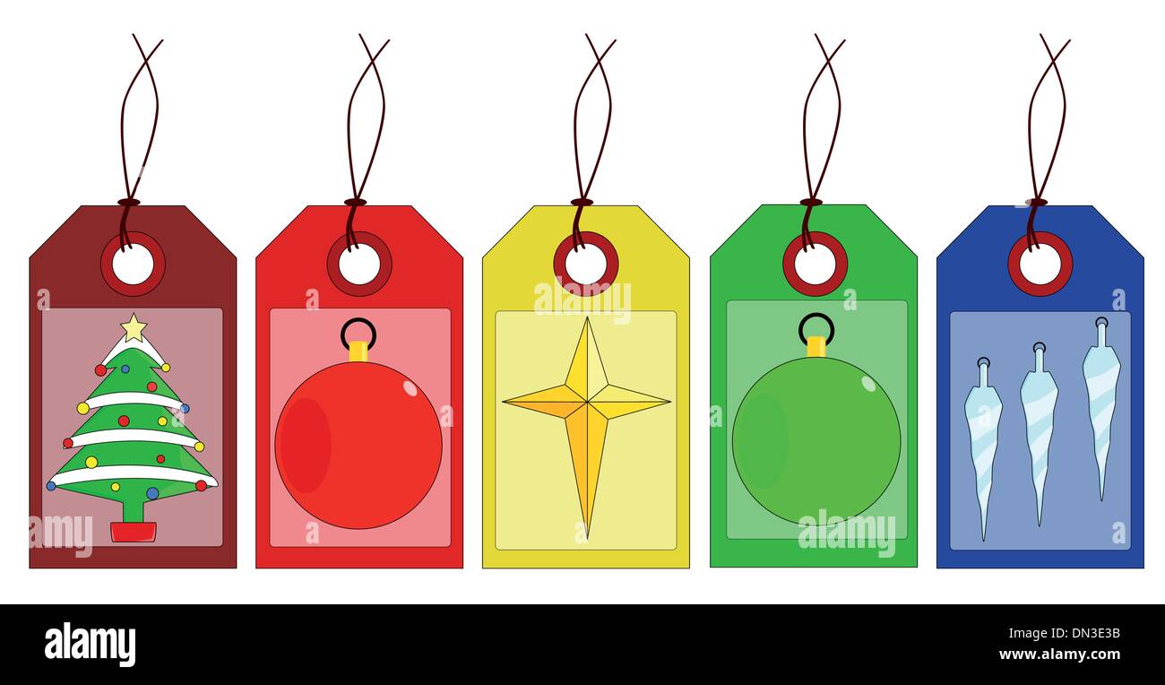 Jeu de balises Illustration de Vecteur