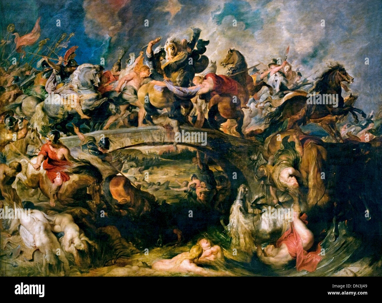 La BATAILLE DE L amazones 1617 Peter Paul RUBENS 1577 1640 Belgique la-bataille-de-l-amazones-1617-peter-paul-rubens-1577-1640-belgique