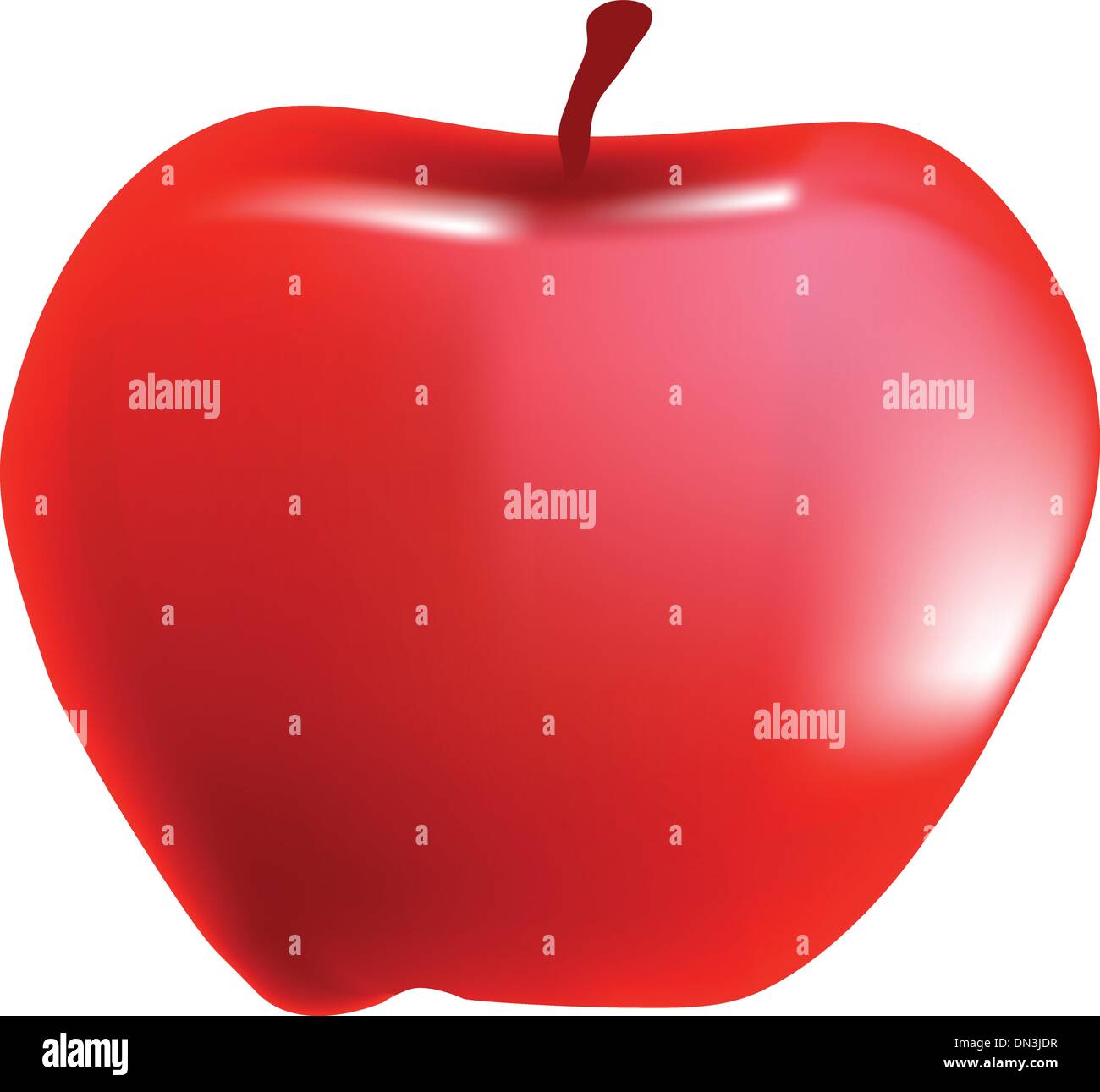 Pomme Croquee Banque D Images Vectorielles Alamy