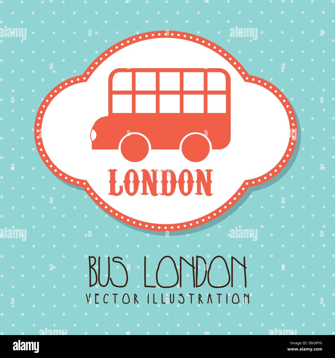 autobus de Londres Illustration de Vecteur
