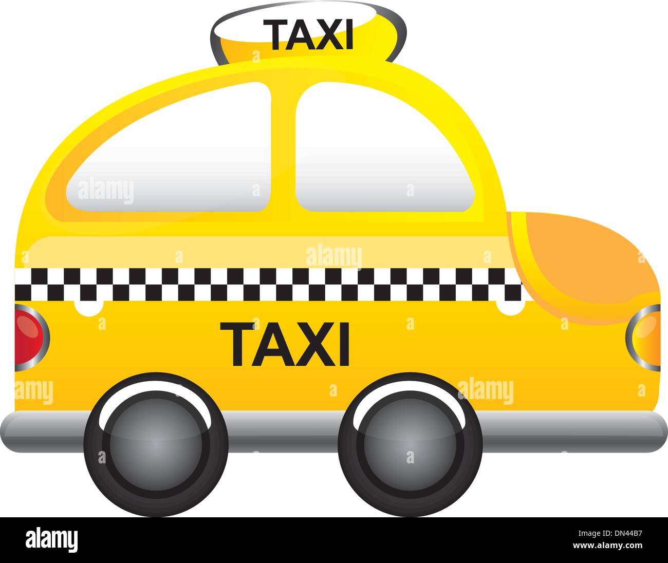 vecteur de taxi Illustration de Vecteur