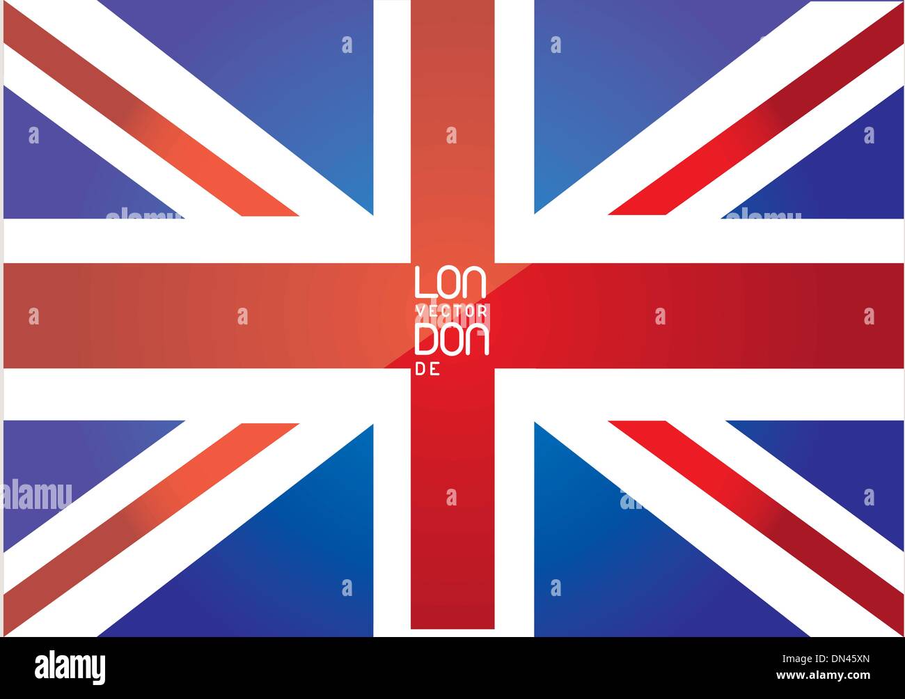 Drapeau de Londres Illustration de Vecteur