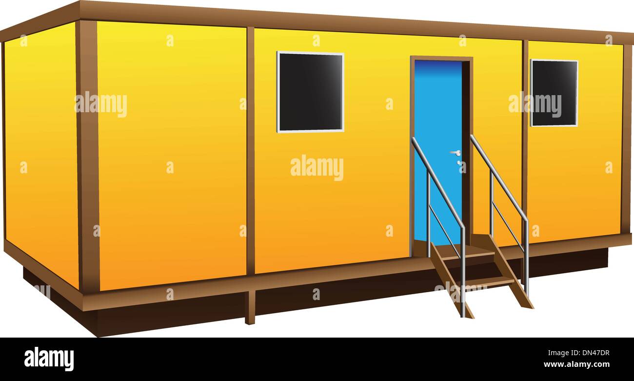 Mobil-homes Illustration de Vecteur