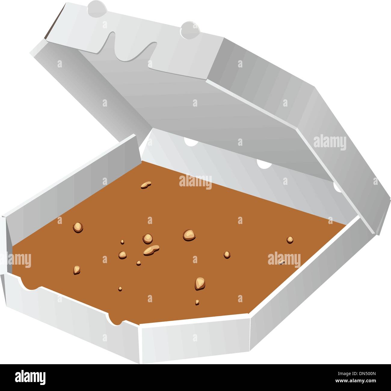 Vector paper box Illustration de Vecteur