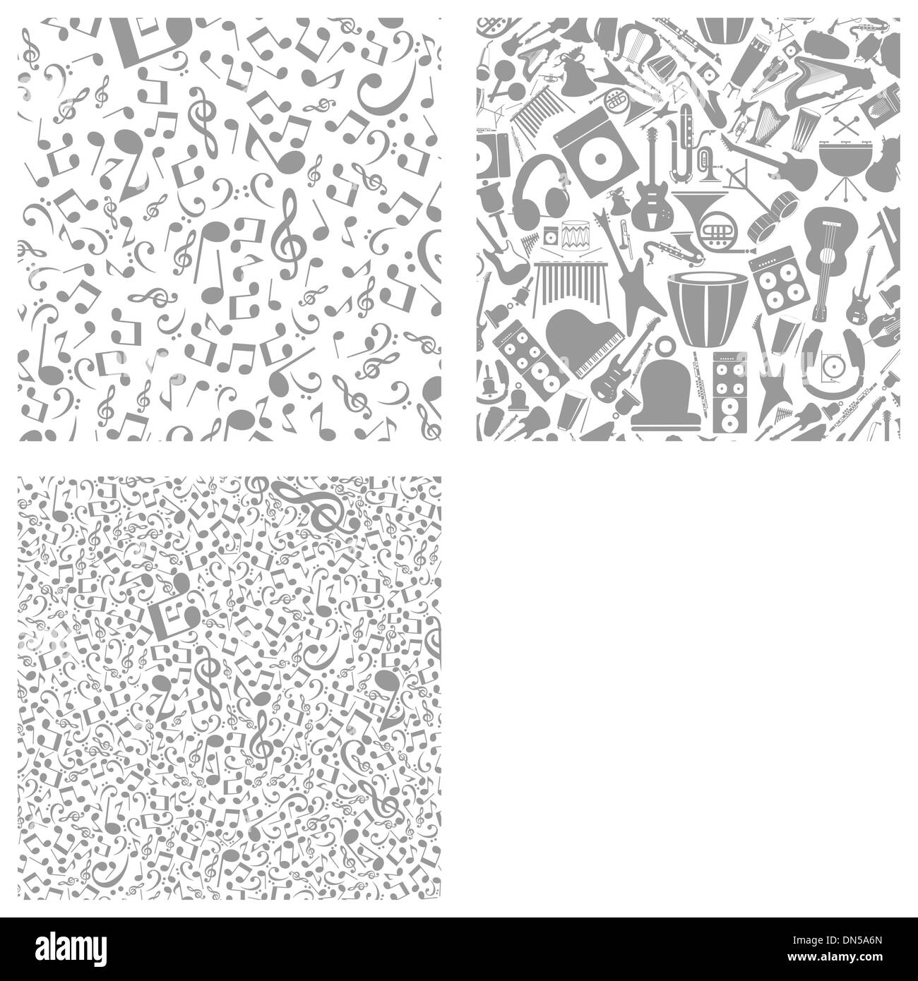 La structure musicale6 Illustration de Vecteur