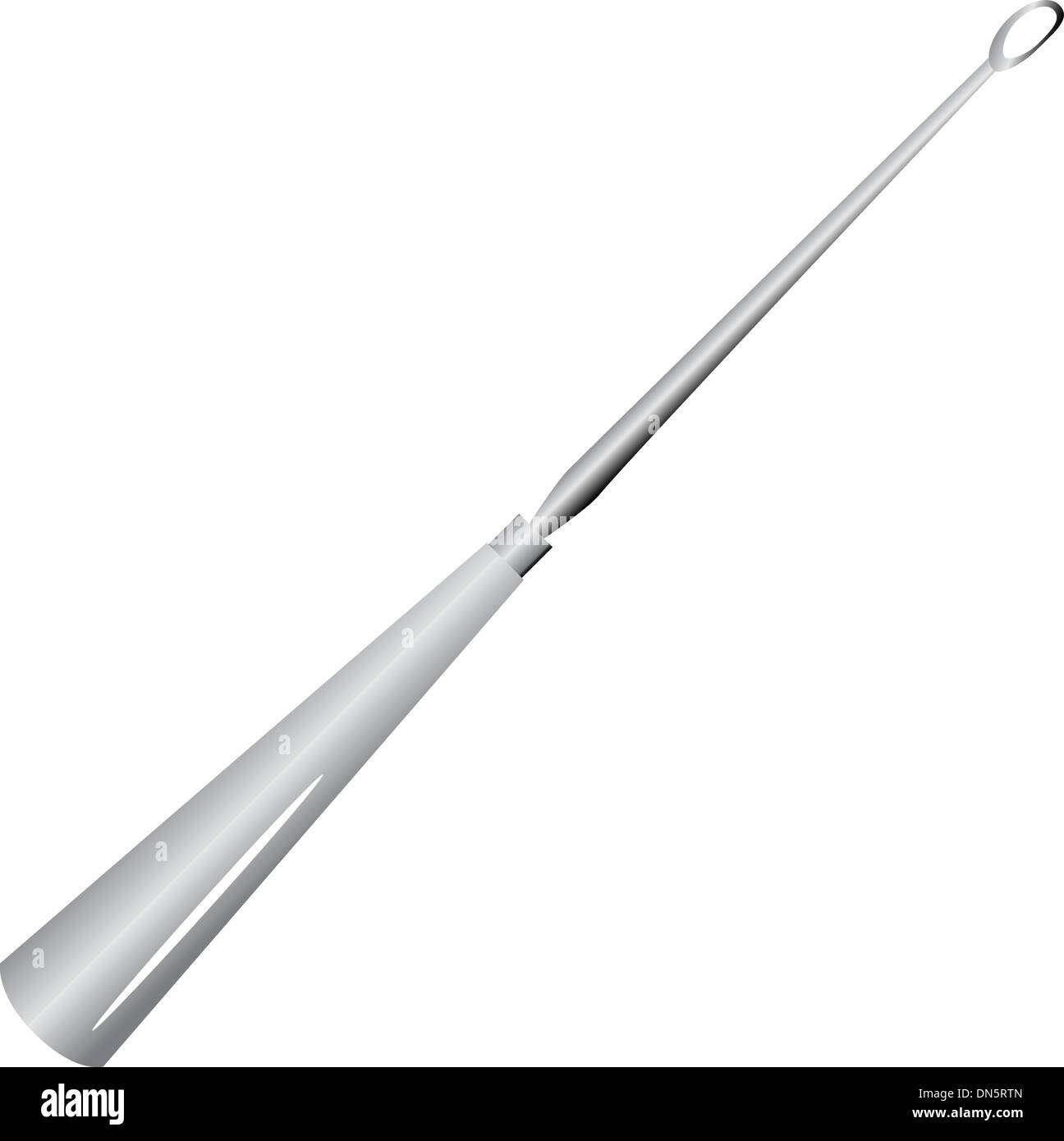 Curette Illustration de Vecteur