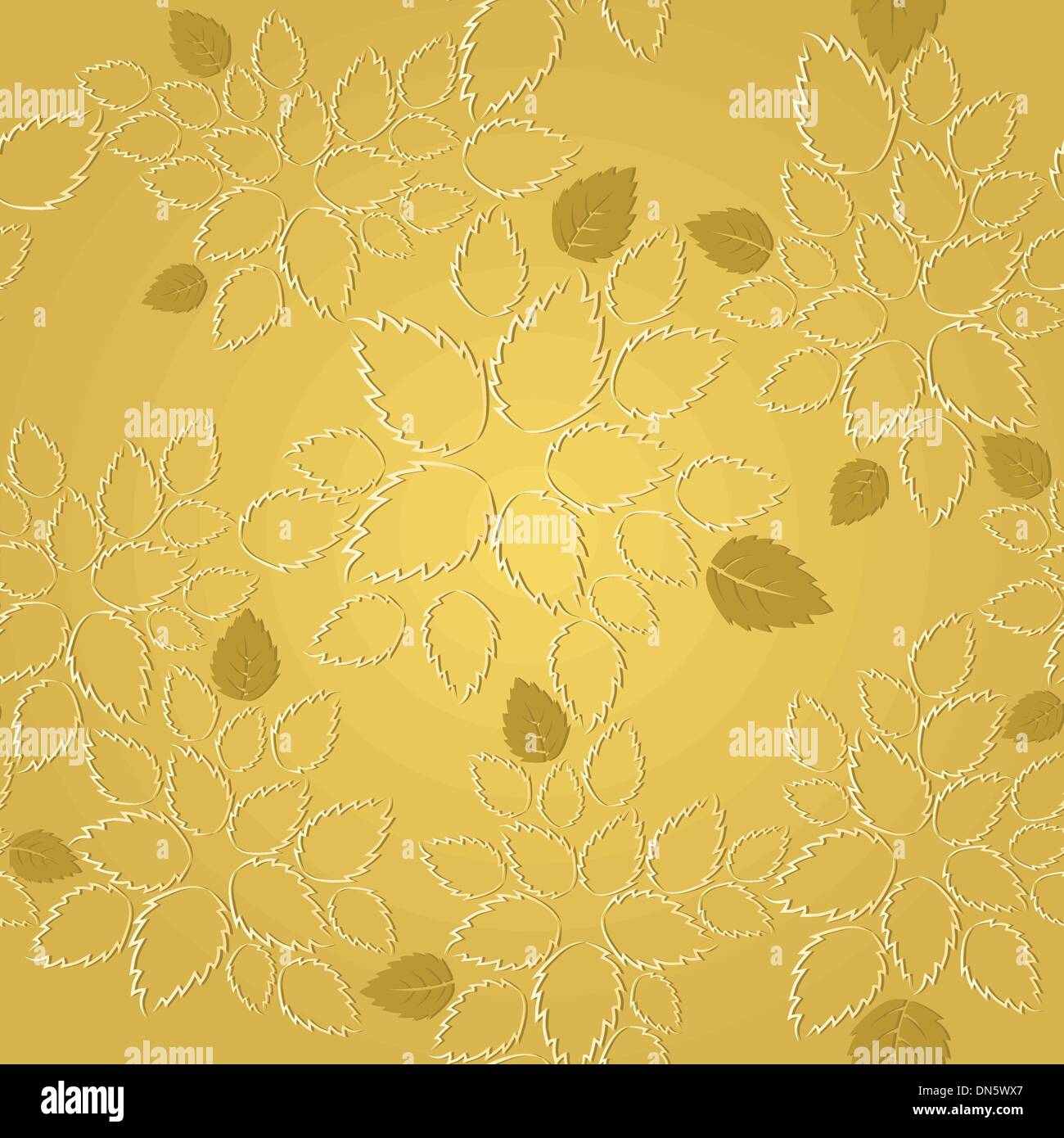 Avoir Images Les Feuilles D Or Transparent Dentelle Motif Papier Peint Vecteurs actualisé par