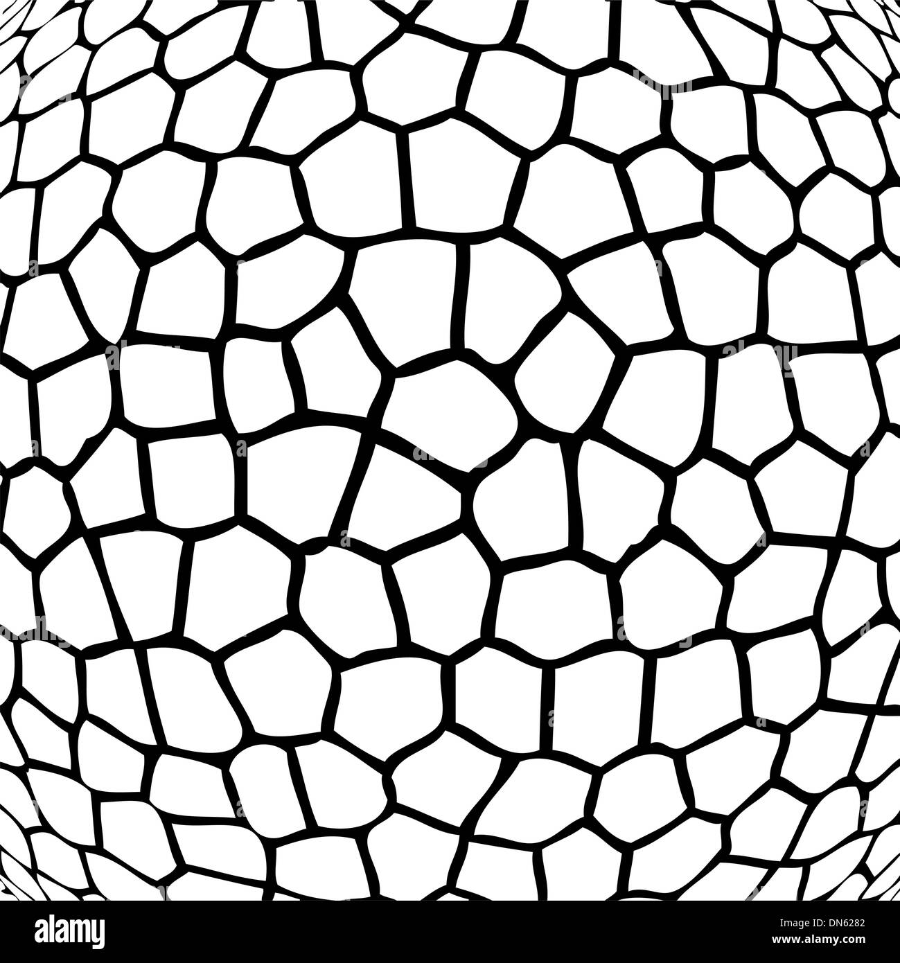 Abstract vector background mosaïque noir et blanc Illustration de Vecteur