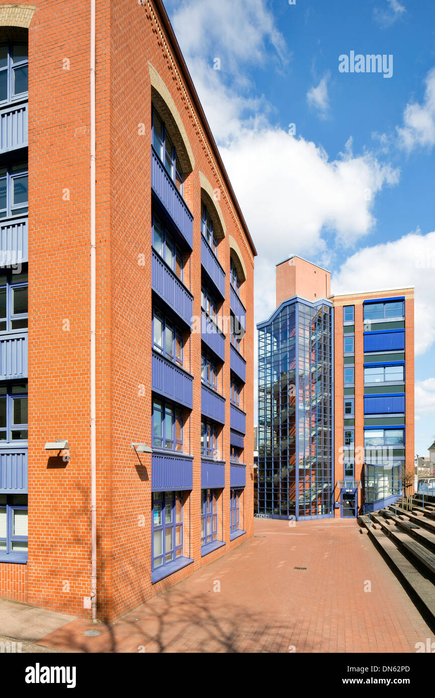 Université de Sciences Appliquées de Bremerhaven, Université de la mer, un ancien de l'école maritime, bâtiment principal, Bremerhaven, Brême Banque D'Images