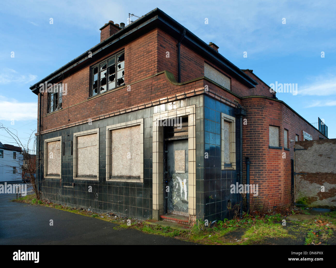 Le Chêne rond public house, West Midlands, Angleterre. Banque D'Images