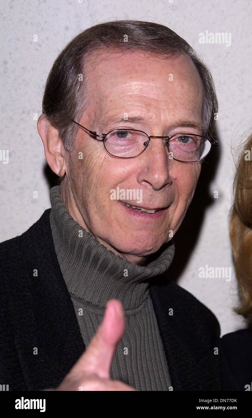 24 novembre 2002 - Los Angeles, Californie, USA - BERNIE KOPELL..K27298TR NORBY WALTER'S 21ST ANNUEL AVANT-FÊTE DE NOËL.LE FRIARS CLUB, Los Angeles, CA.nov. 24, 2002. TOM RODRIGUEZ/ 2002.(Image Crédit : © Globe Photos/ZUMAPRESS.com) Banque D'Images