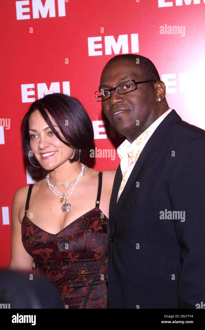 1er janvier 1980 - K34542TR 2/8/04.''IME POST GRAMMY PARTY''.LOS ANGELES COUNTY MUSEUM OF ART WILSHIRE BLVD..RANDY JACKSON ET DATE. TOM RODRIGUEZ/(2004 Image : © Crédit Photos Globe/ZUMAPRESS.com) Banque D'Images