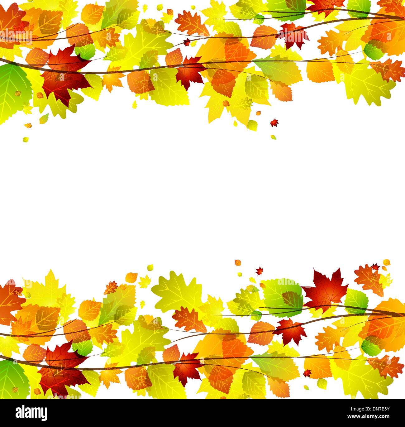 feuilles d’automne Illustration de Vecteur feuilles d’automne Illustration de Vecteur