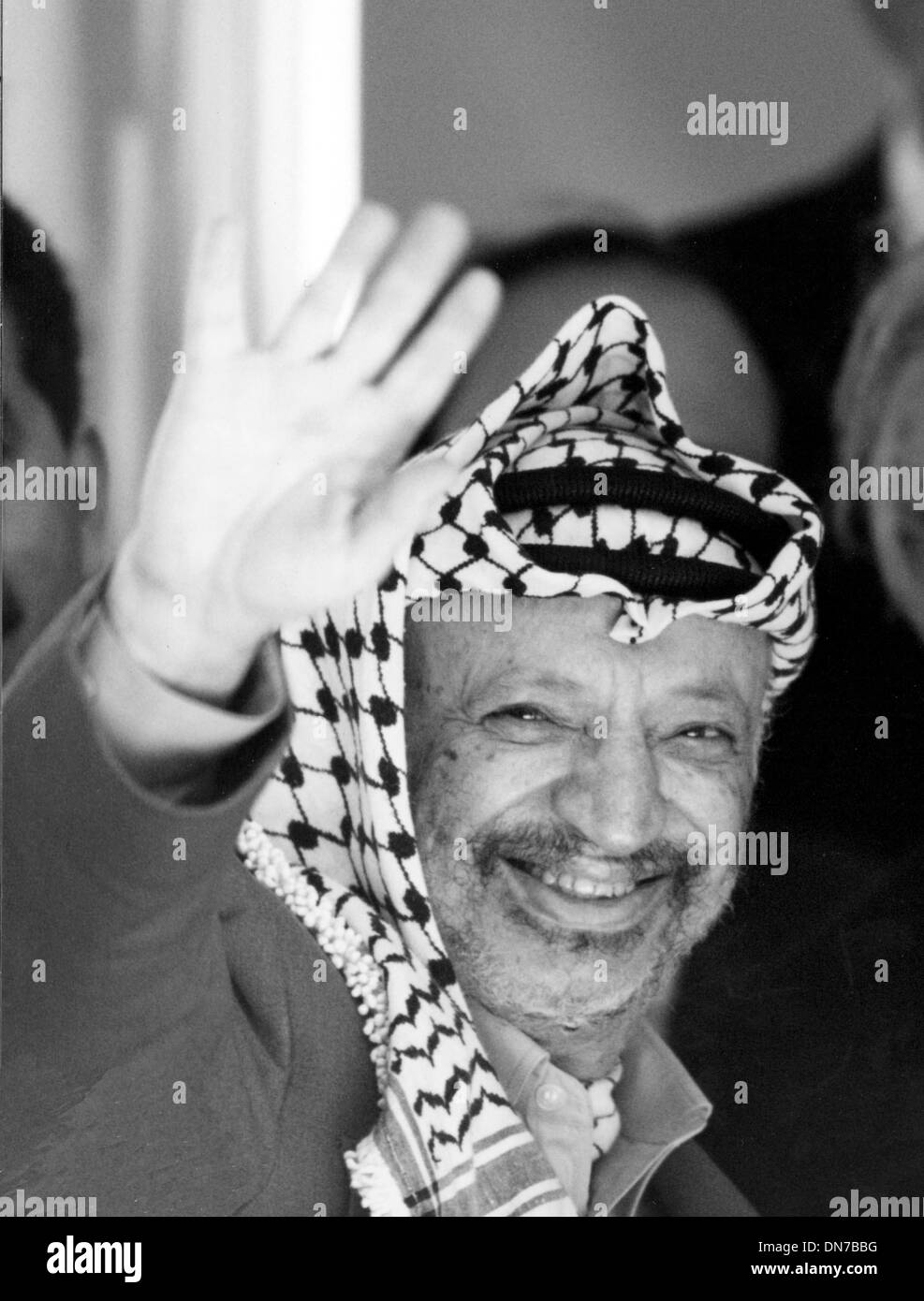 2 mai 1994 - Yasser ARAFAT VISITES Daimler Benz à Stuttgart, Allemagne 5/2/1994.Â© NTB/(Image Crédit : © Globe Photos/ZUMAPRESS.com) Banque D'Images