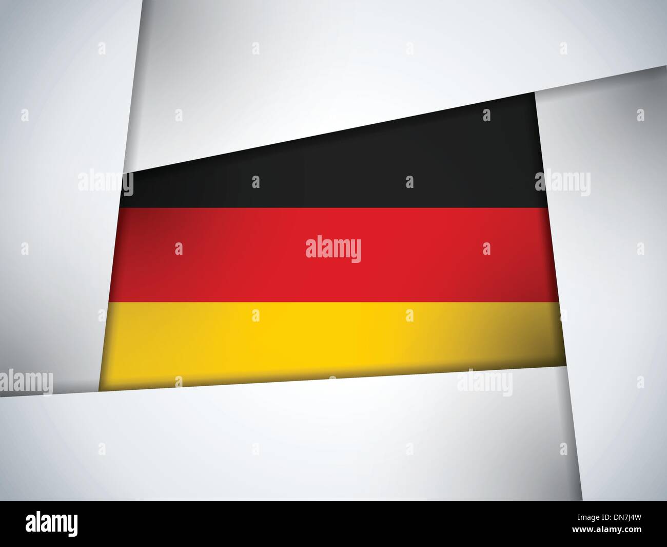 Allemagne drapeau du pays d'arrière-plan géométrique Illustration de Vecteur