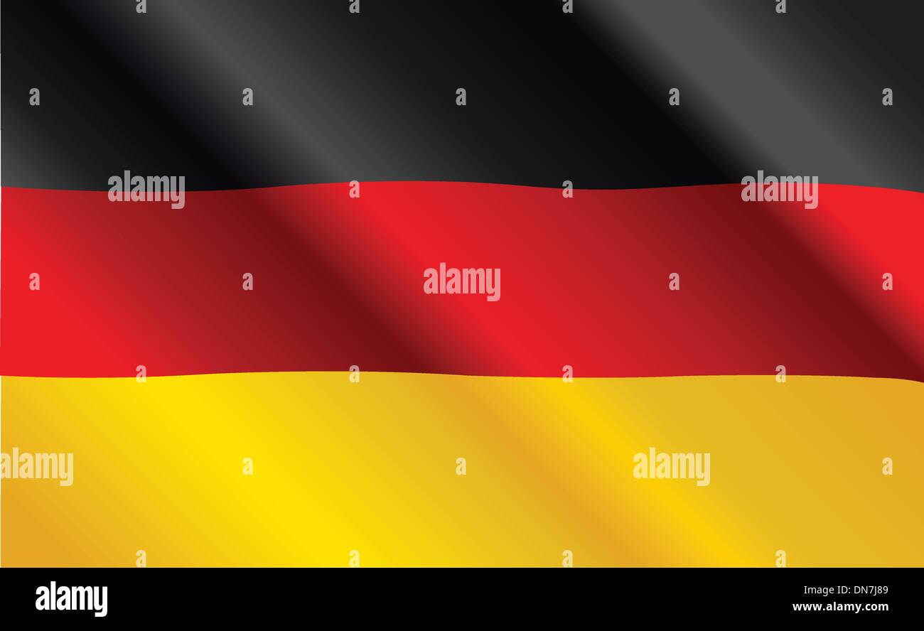 Allemand noir et blanc Banque d'images vectorielles - Alamy