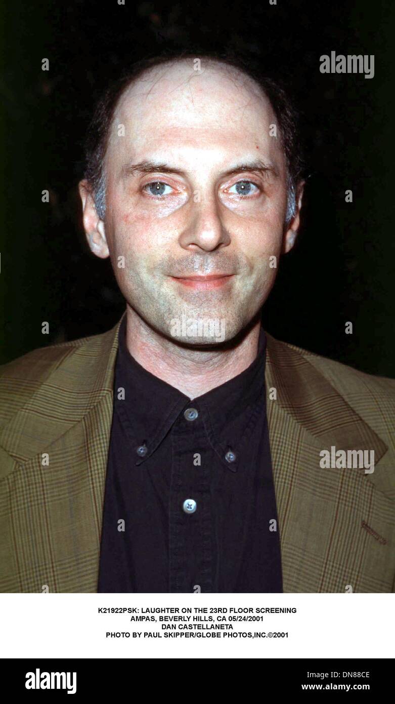 Le 25 mai 2001 - K21922PSK : LE RIRE SUR LE 23ème étage de l'AMPAS.DÉPISTAGE, BEVERLY HILLS, CA 05/24/2001.DAN CASTELLANETA. PAUL SKIPPER/(2001 Image : © Crédit Photos Globe/ZUMAPRESS.com) Banque D'Images