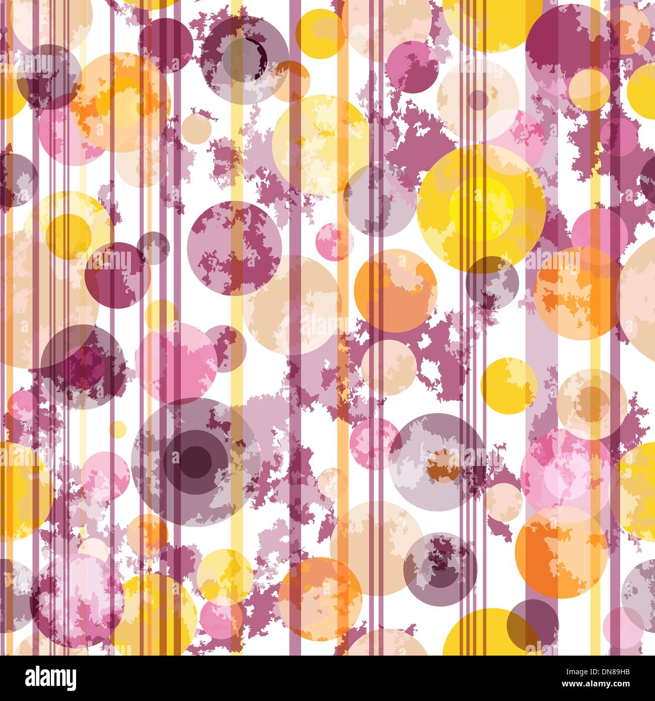 Seamless pattern blanc rayé tacheté Illustration de Vecteur