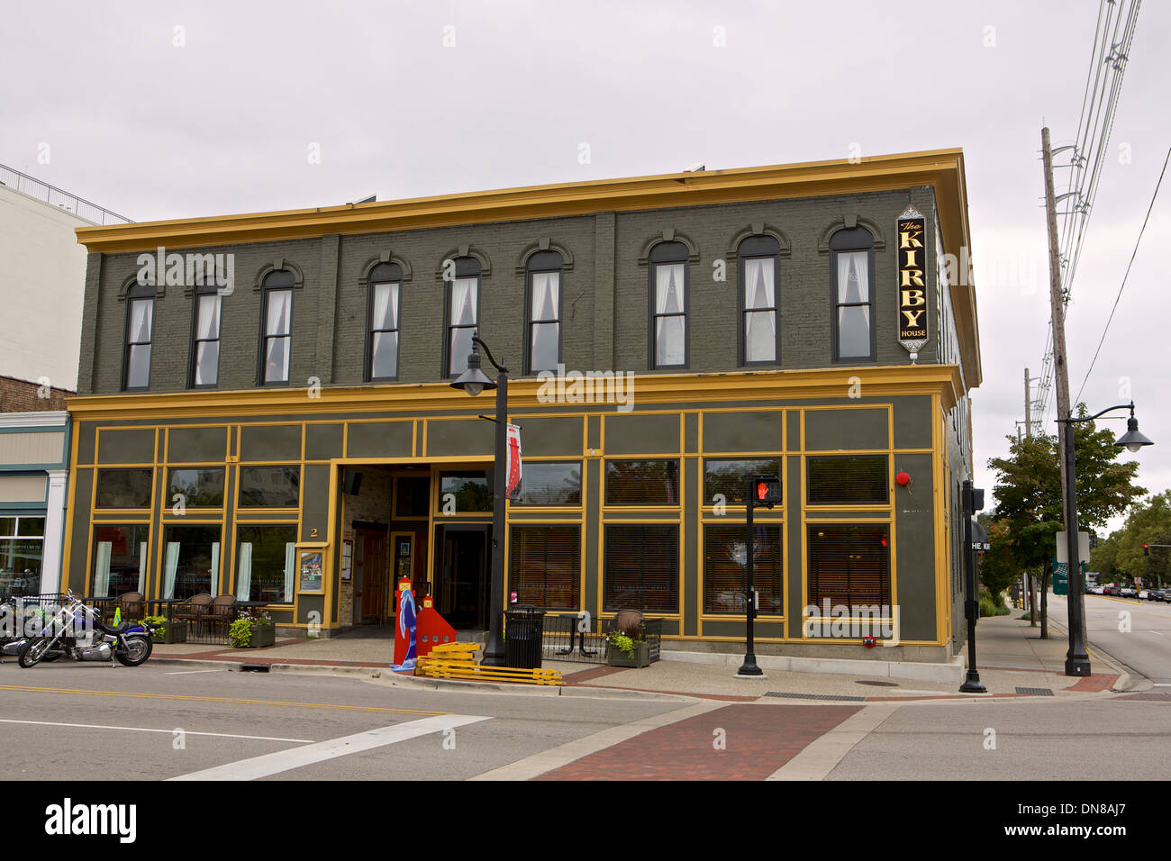 Kirby House Restaurant à Grand Haven, au Michigan Banque D'Images