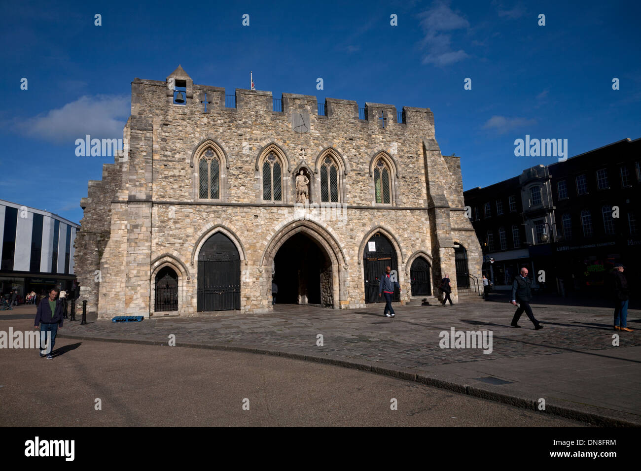 Bargate southampton hampshire angleterre high street Banque D'Images