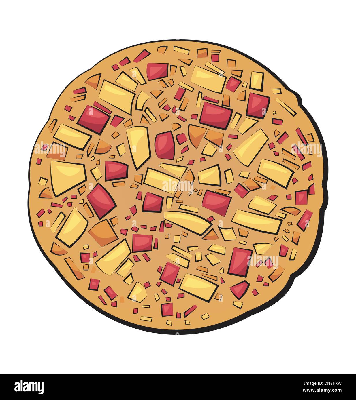 Pizza Illustration de Vecteur