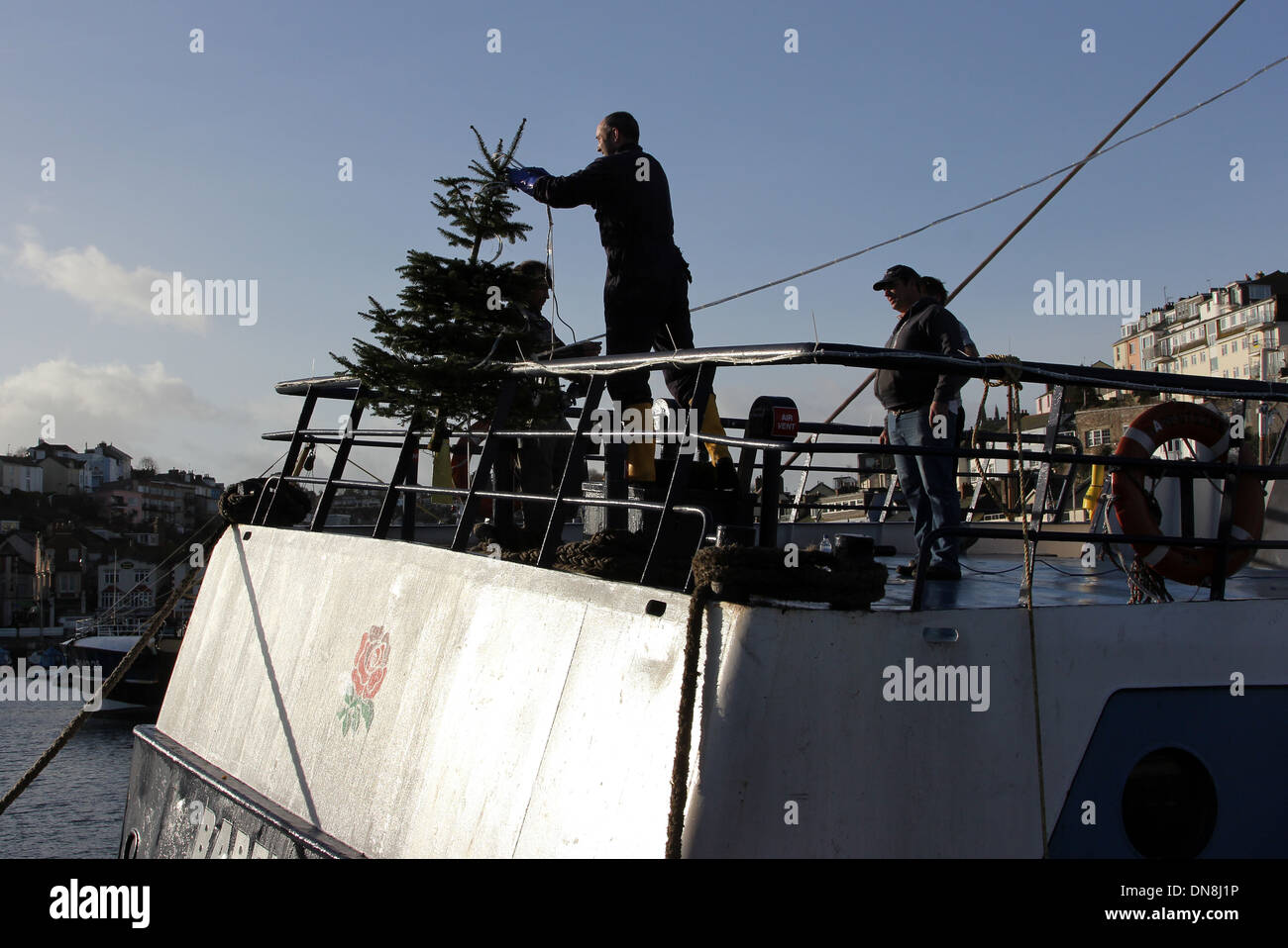Pêche, voile, Brixham, flotte de pêche.les poissons, marché, flotte, fishingboat, mer, pêcheur, trawler, moderne, port, pêche, littoral, Banque D'Images