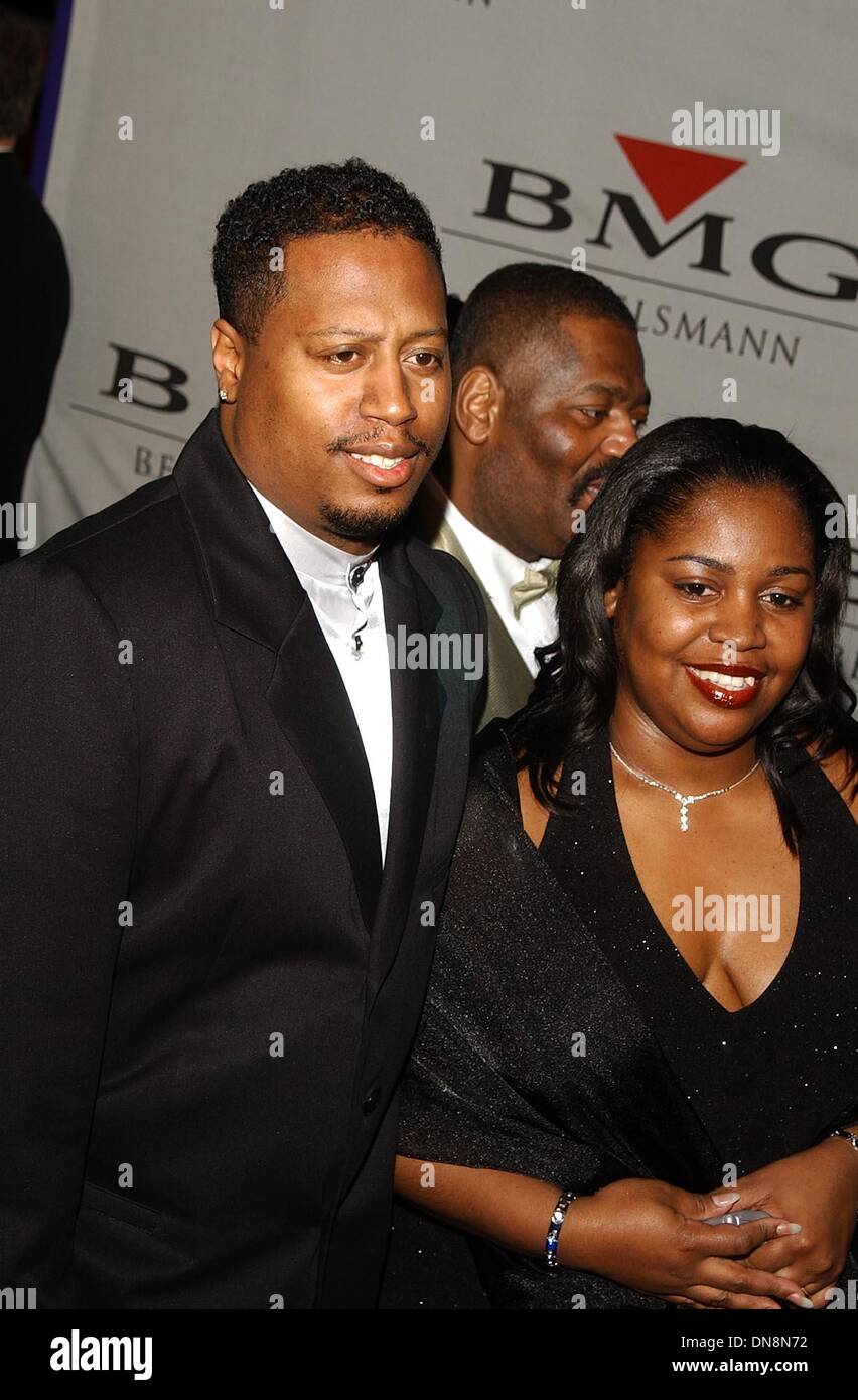 27 février 2002 - K24223AG : BMG GRAMMY PARTY.À L'ARGYLE HOTEL, WEST HOLLYWOOD, CA 02/27/2002. AMY GRAVES/ 2002.(D).ERIC BALFOUR ET fiancé(Image Crédit : © Globe Photos/ZUMAPRESS.com) Banque D'Images