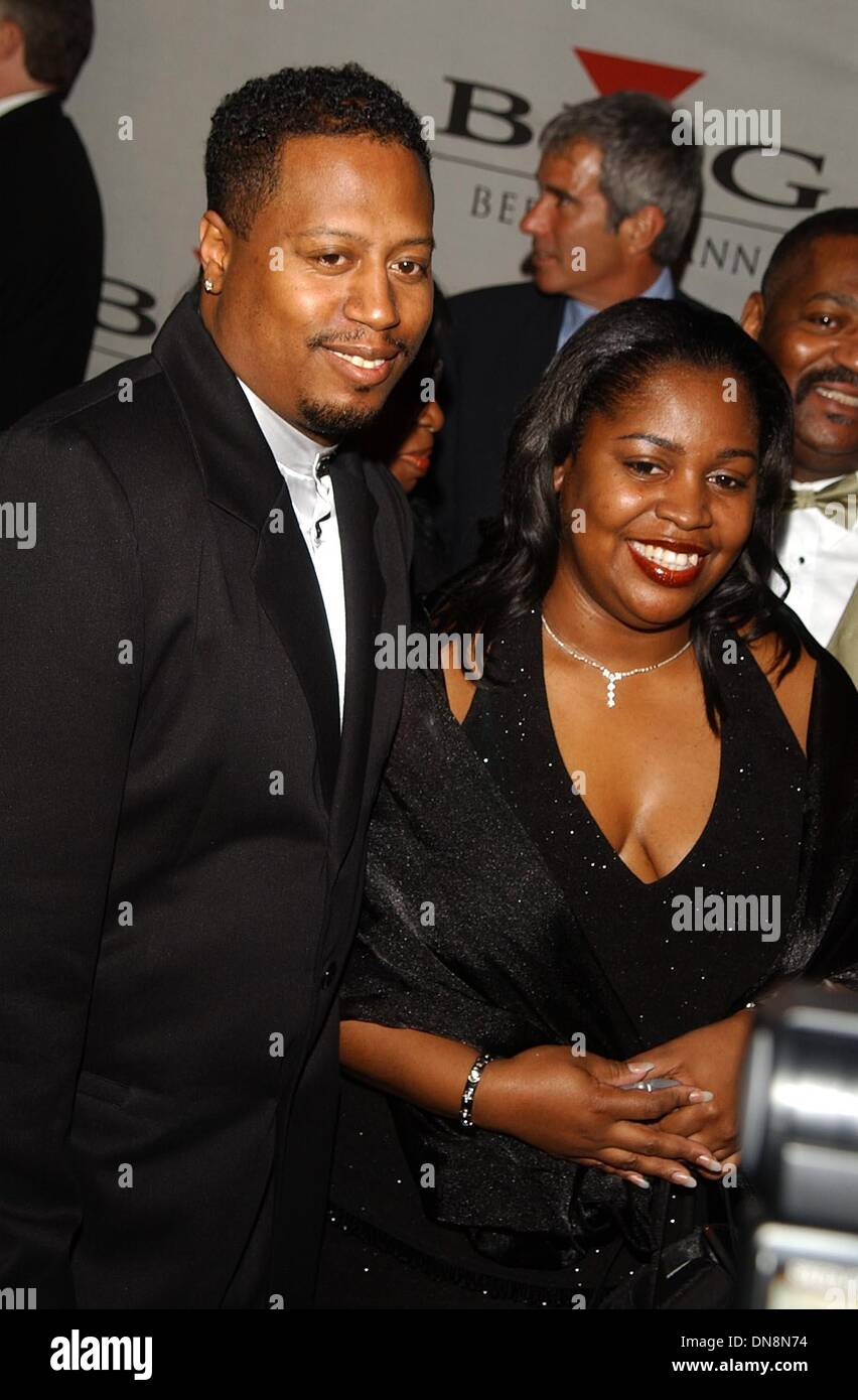 27 février 2002 - K24223AG : BMG GRAMMY PARTY.À L'ARGYLE HOTEL, WEST HOLLYWOOD, CA 02/27/2002. AMY GRAVES/ 2002.(D).ERIC BALFOUR ET fiancé(Image Crédit : © Globe Photos/ZUMAPRESS.com) Banque D'Images