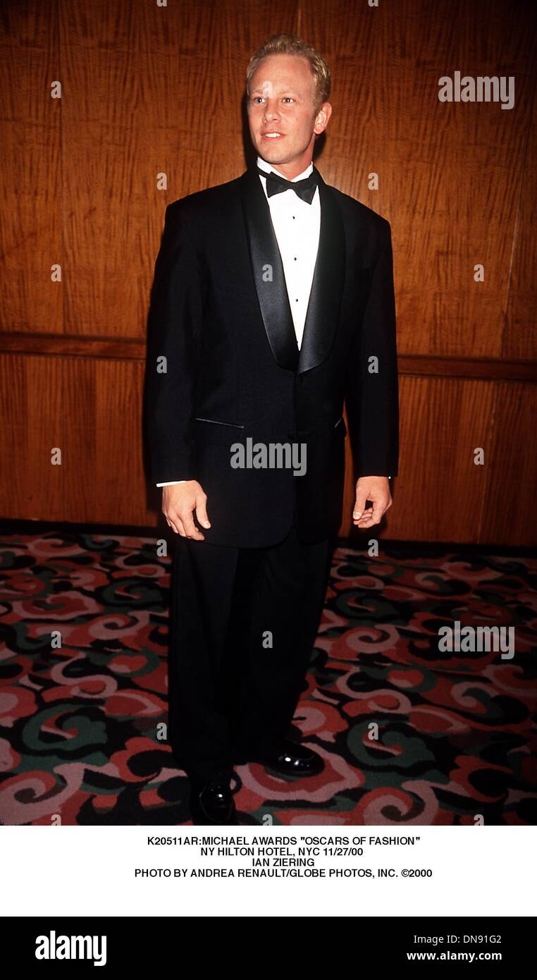 1 juin 2001 - K20511AR:MICHAEL AWARDS ''OSCARS DE LA MODE''.NY HILTON HOTEL, NYC 11/27/00 .IAN ZIERING. ANDREA 2000 RENAULT/.(Image Crédit : © Globe Photos/ZUMAPRESS.com) Banque D'Images