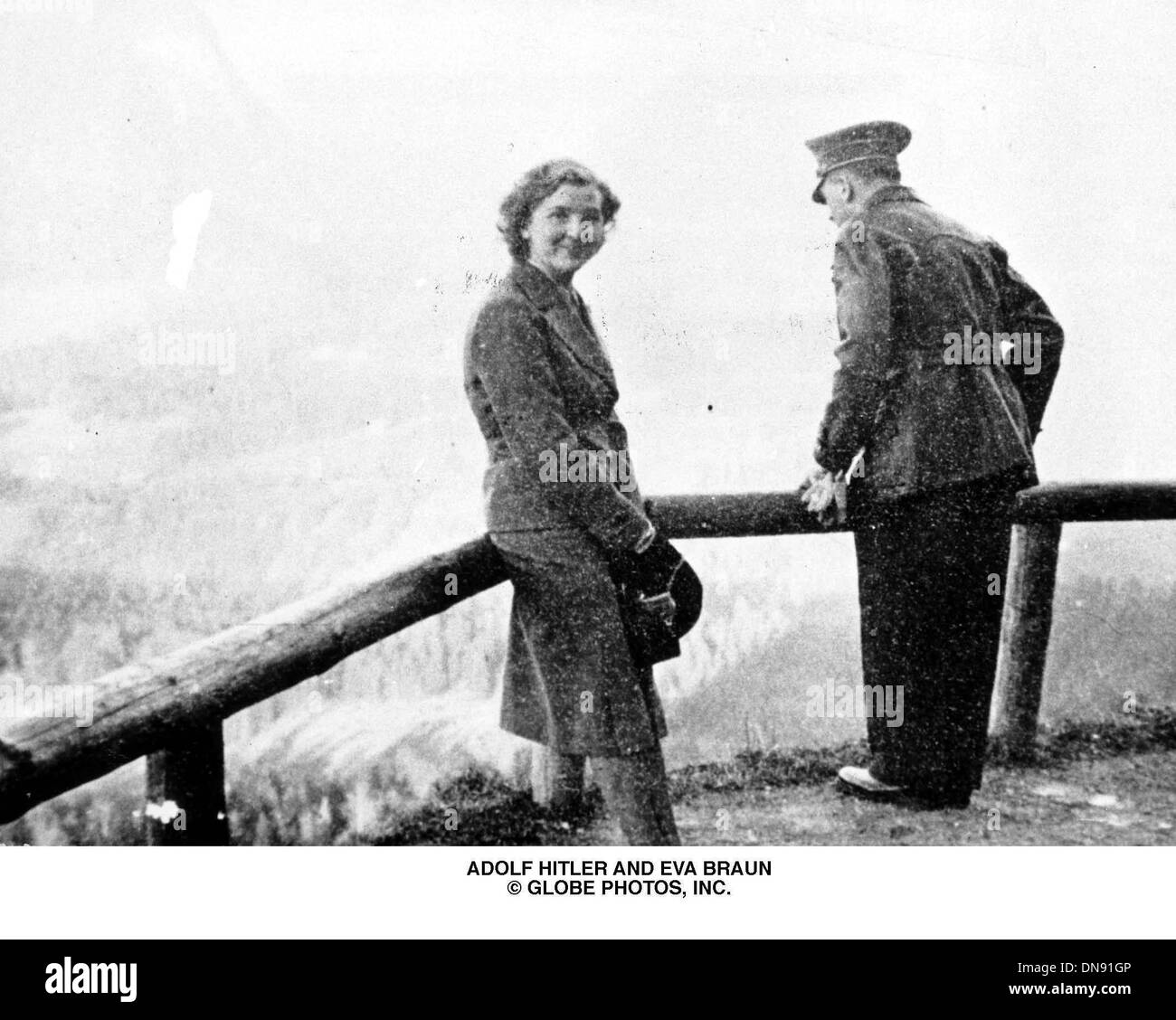 Le 7 juin 2001 - Adolf Hitler et Eva Braun.(Image Crédit : © Globe Photos/ZUMAPRESS.com) Banque D'Images