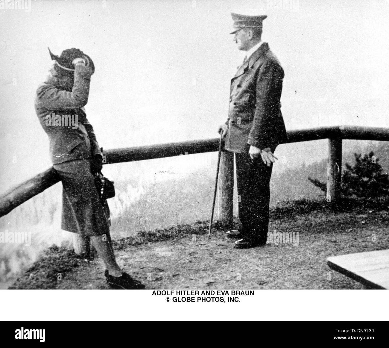 Le 7 juin 2001 - Adolf Hitler et Eva Braun.(Image Crédit : © Globe Photos/ZUMAPRESS.com) Banque D'Images