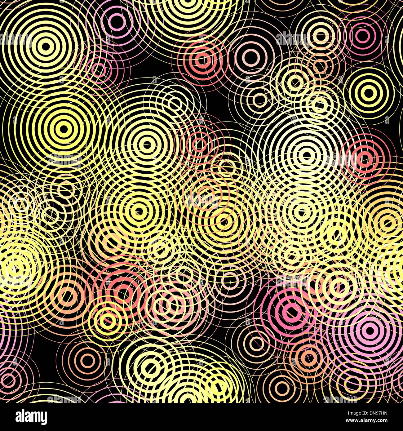 Tuile transparente cercles Illustration de Vecteur