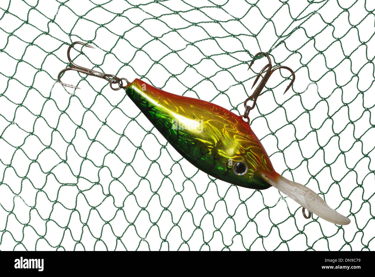 Wobbler pour pêcher un poisson prédateur Banque D'Images
