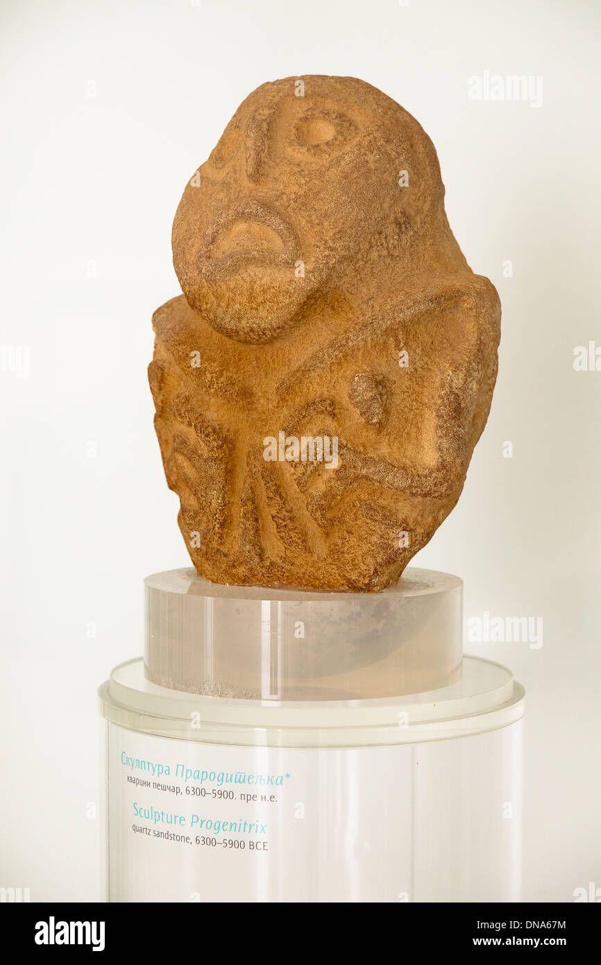 Sites archéologiques Lepensky Vir, Serbie, Europe Banque D'Images