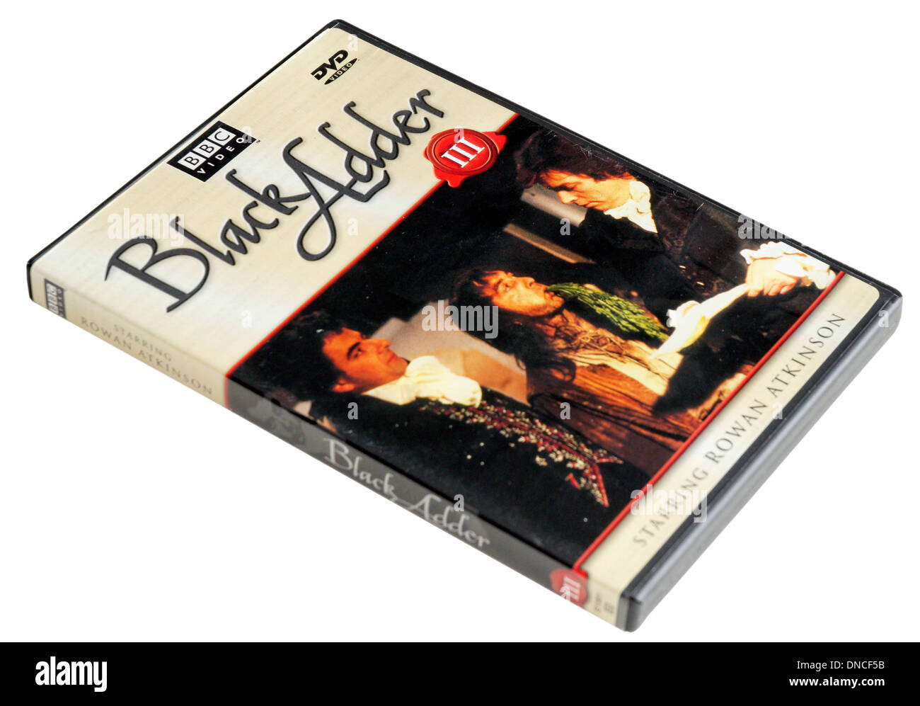 Blackadder III DVD classiques Comédie BBC TV Banque D'Images