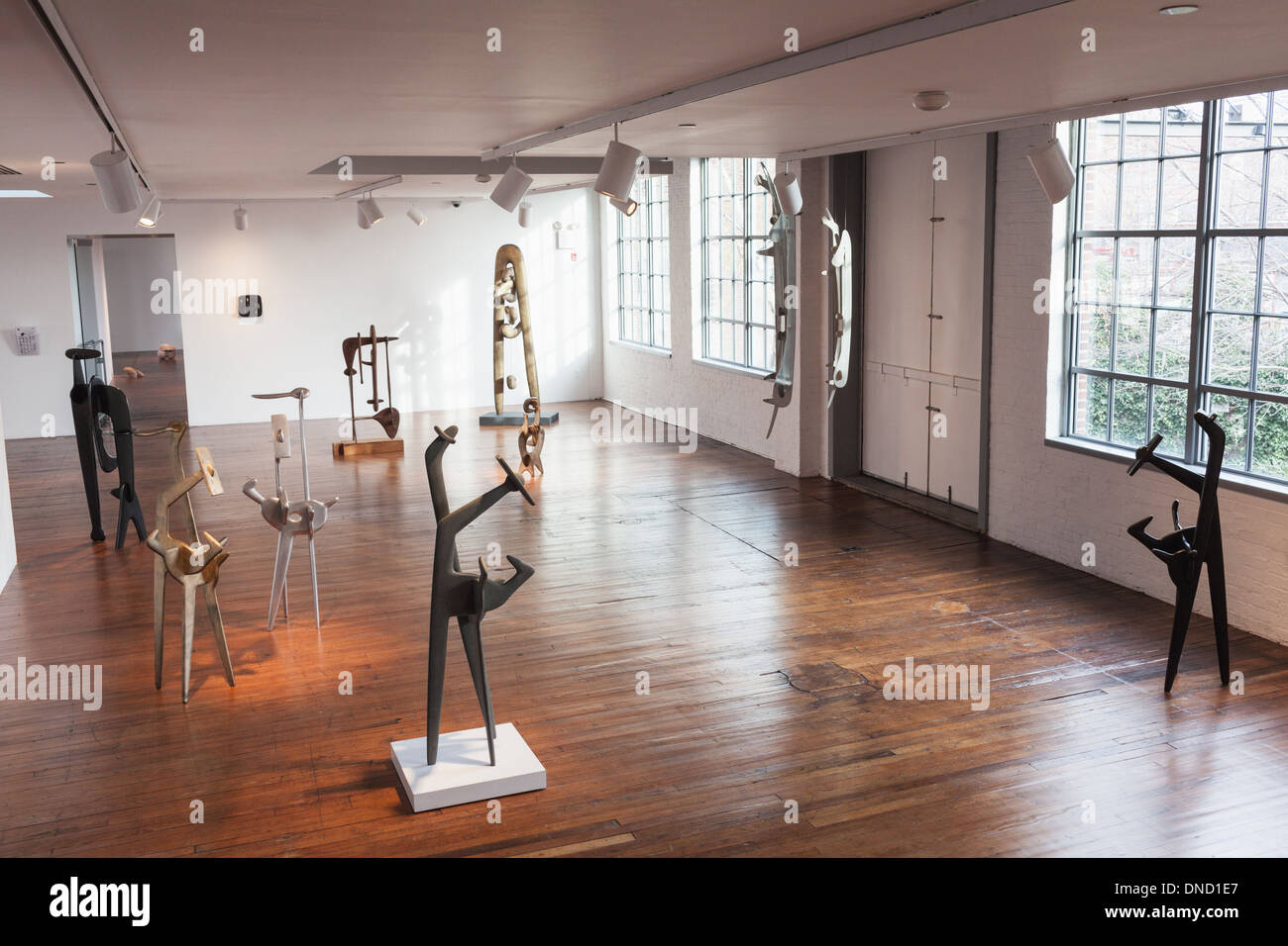 Isamu Noguchi Garden Museum, Astoria, Queens, New York. Banque D'Images