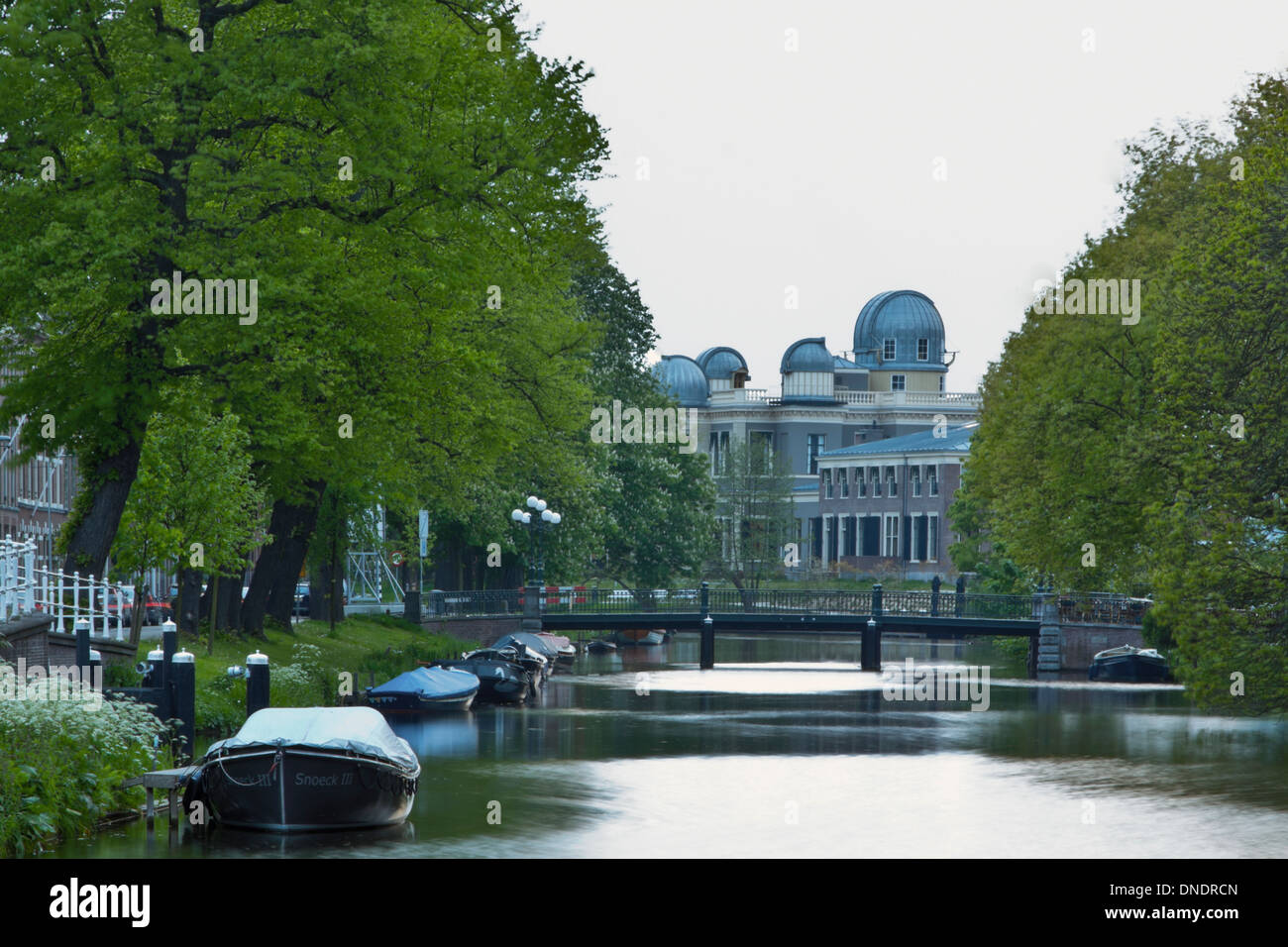 Observatoire de Leyde sur Witte Singel, Leiden, Hollande méridionale, Pays- Bas Photo Stock - Alamy