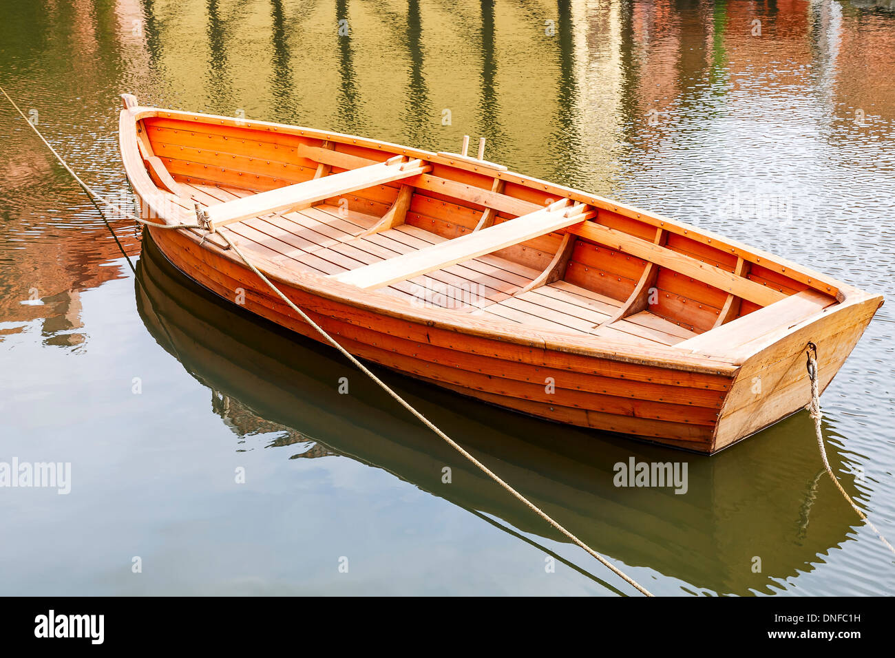 Bateau en bois Banque D'Images
