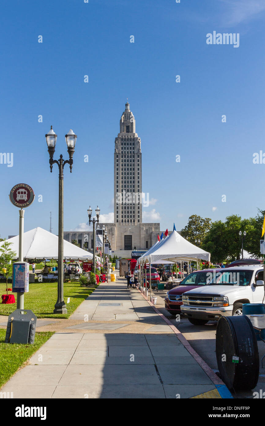 Louisiana 2012 Bicentennial Family Homecoming Celebration à Baton Rouge, Louisiane. Banque D'Images