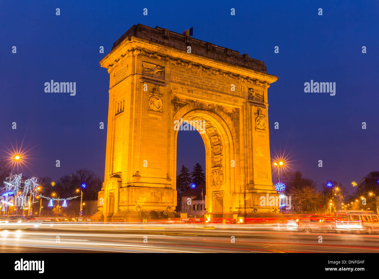 Arc de Triomphe, Bucarest Roumanie Banque D'Images