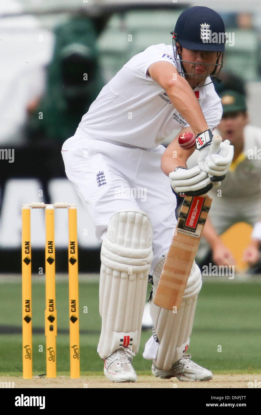 Melbourne, Australie. Dec 26, 2013. Au cours de l'action au cours de la première journée de la quatrième cendres test match entre l'Australie et l'Angleterre à la MCG - Lendemain de tester l'Australie contre l'Angleterre, MCG, Melbourne, Victoria, Australie. Credit : Action Plus Sport/Alamy Live News Banque D'Images