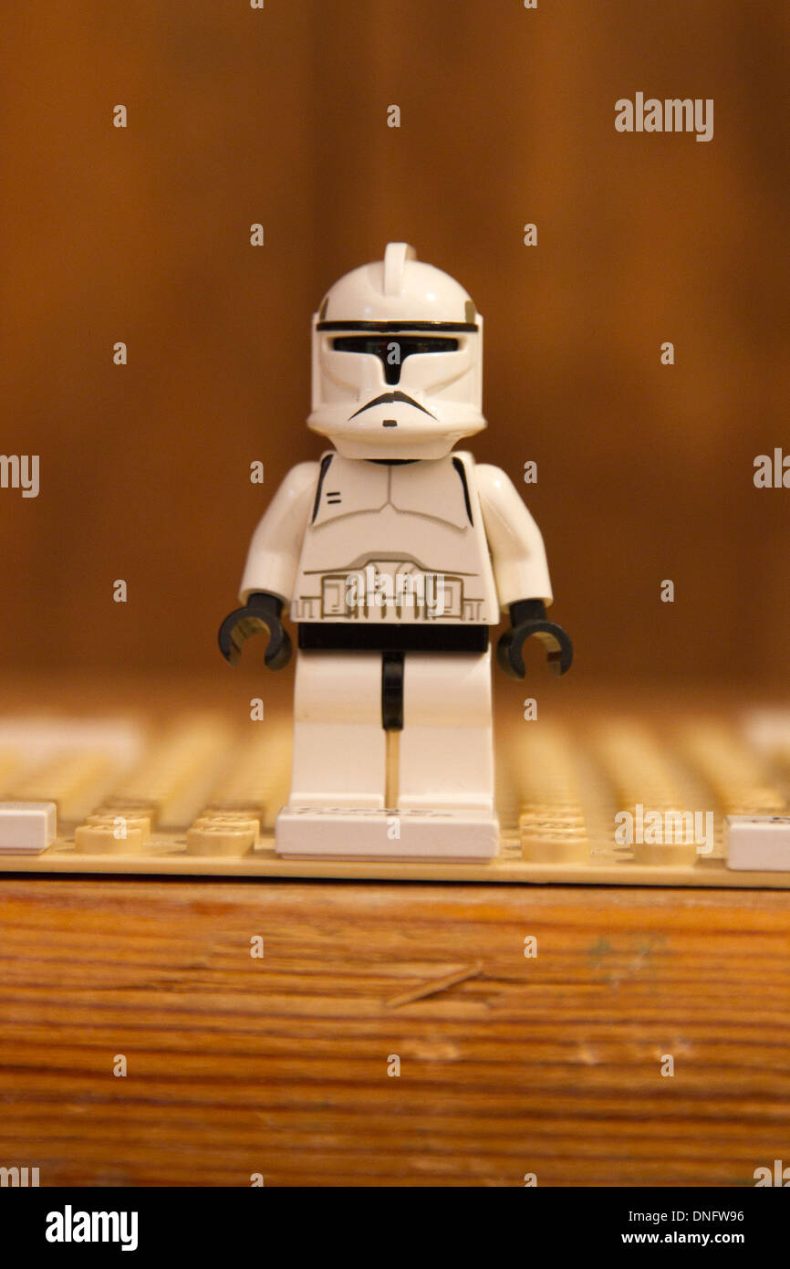 La figure de Lego Star Wars Banque D'Images