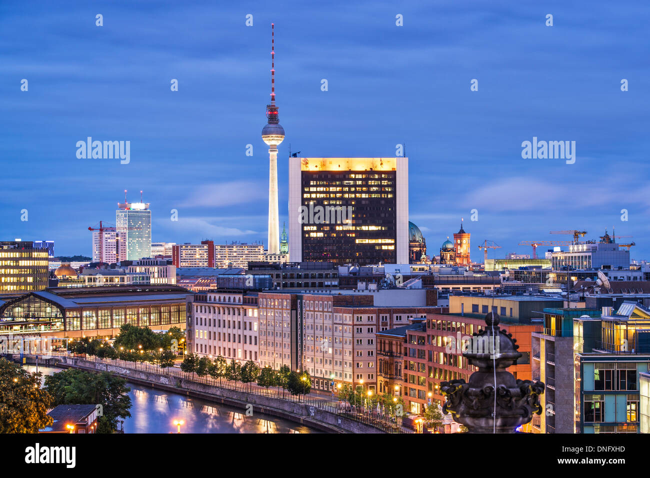 Paysage Urbain De Berlin Allemagne Photo Stock Alamy