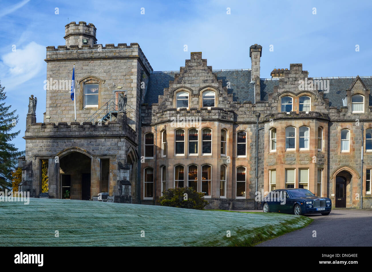 Inverlochy Castle, Fort William, Scotland Banque D'Images