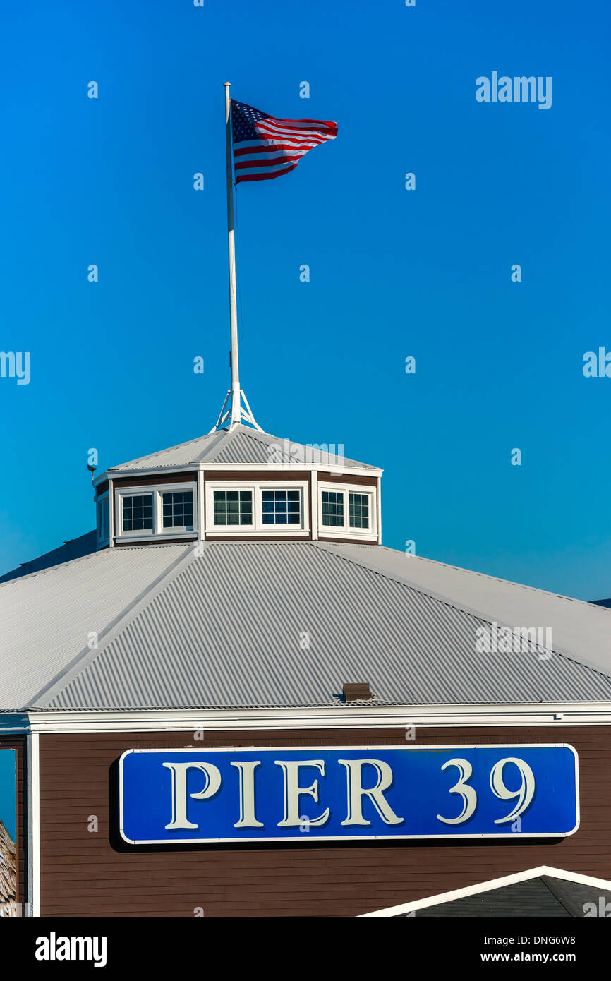 Pier 39 à San Francisco, Californie, USA. Banque D'Images