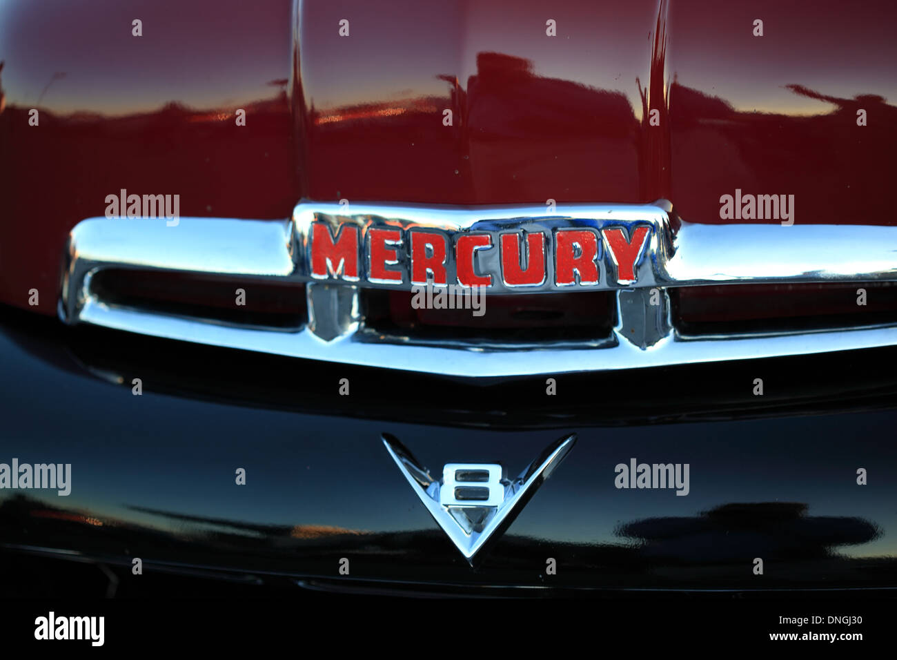 Mercury M-1 V8 vintage de camionnette, le 24 juillet 2013 Banque D'Images