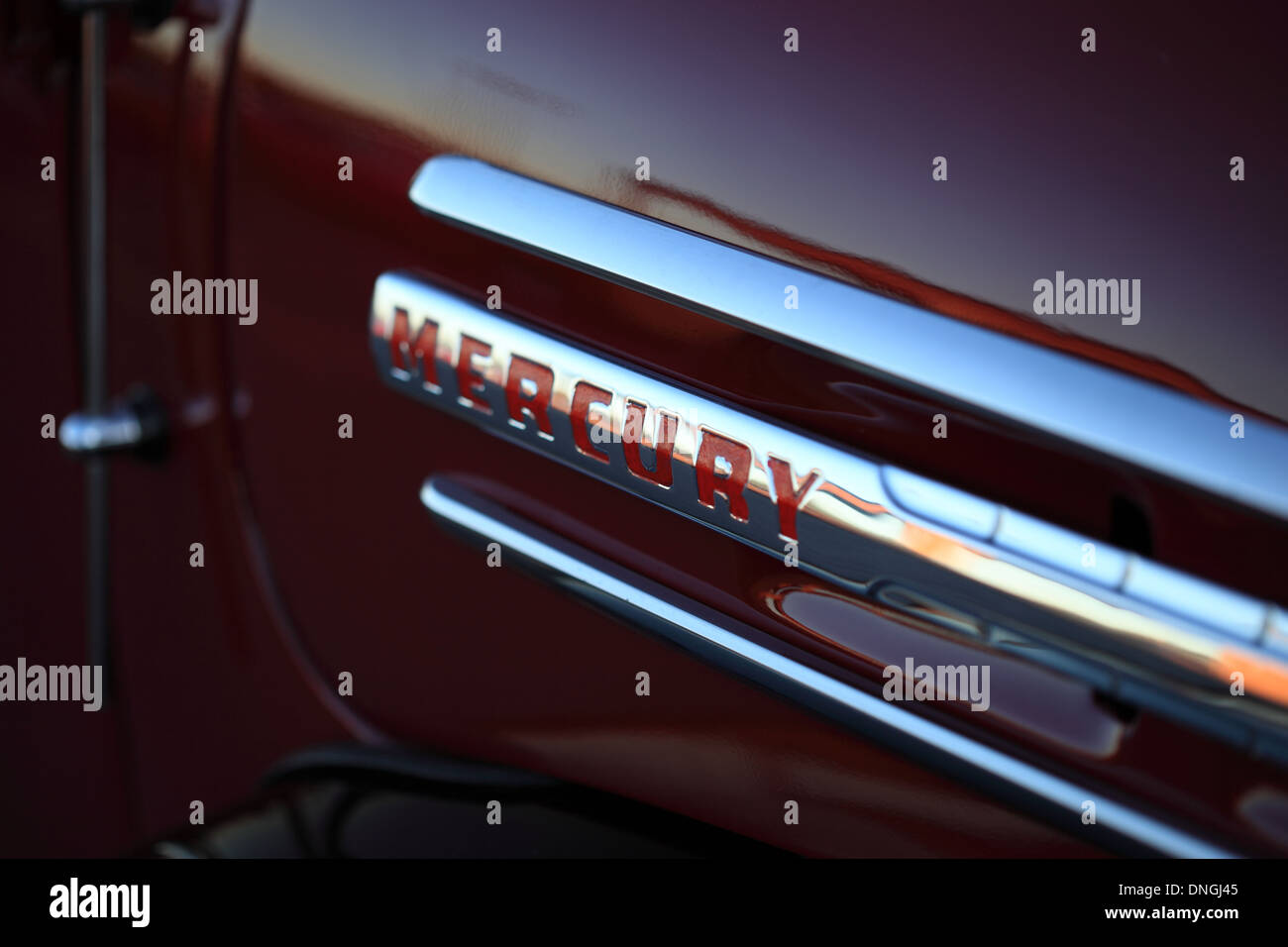 Mercury M-1 V8 vintage de camionnette, le 24 juillet 2013 Banque D'Images