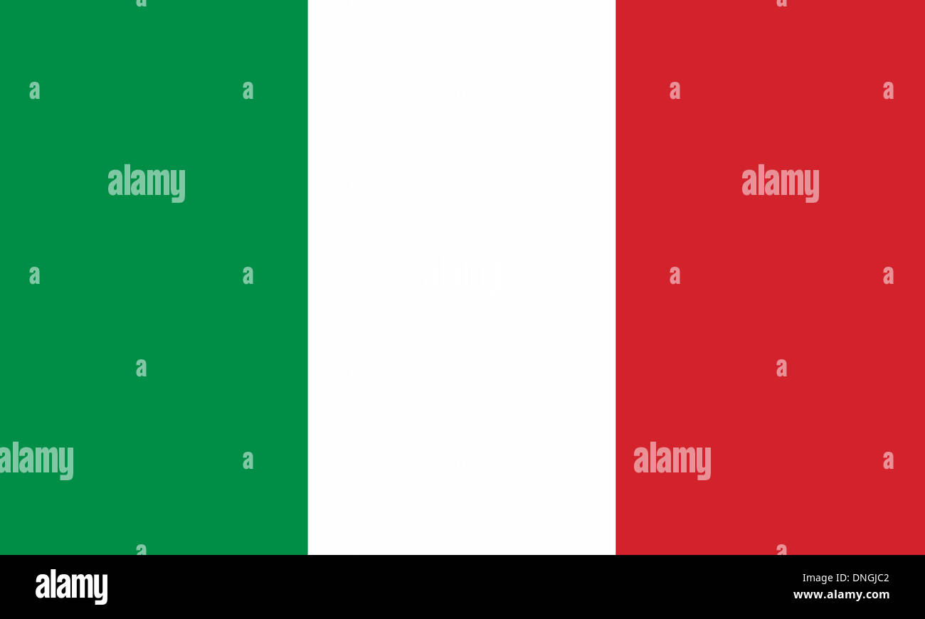 drapeau italien Banque D'Images
