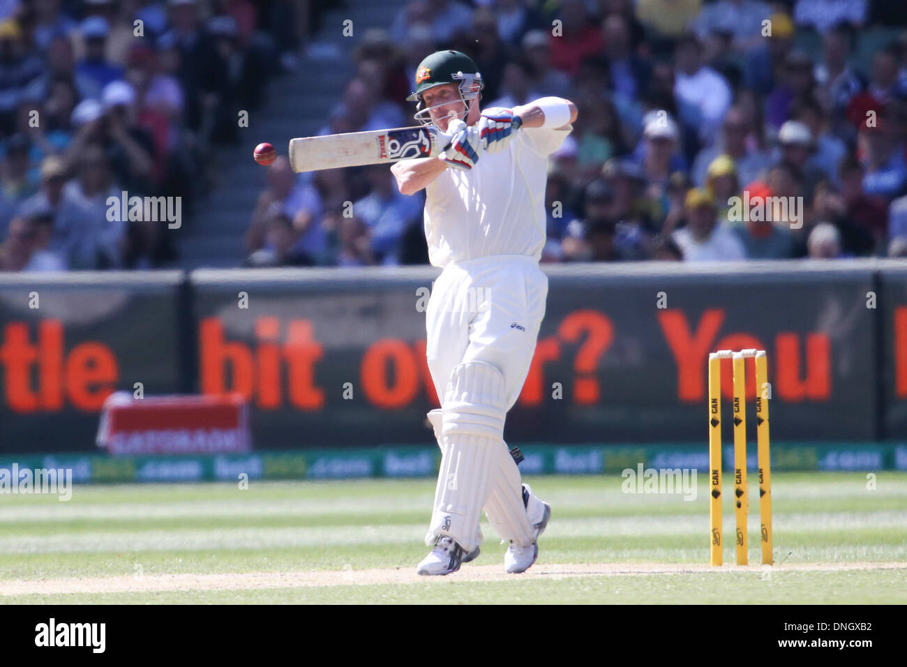 Melbourne, Australie. Dec 27, 2013. Au cours de l'action pendant deux jours de la quatrième cendres test match entre l'Australie et l'Angleterre à la MCG - Lendemain de tester l'Australie contre l'Angleterre, MCG, Melbourne, Victoria, Australie. Credit : Action Plus Sport/Alamy Live News Banque D'Images
