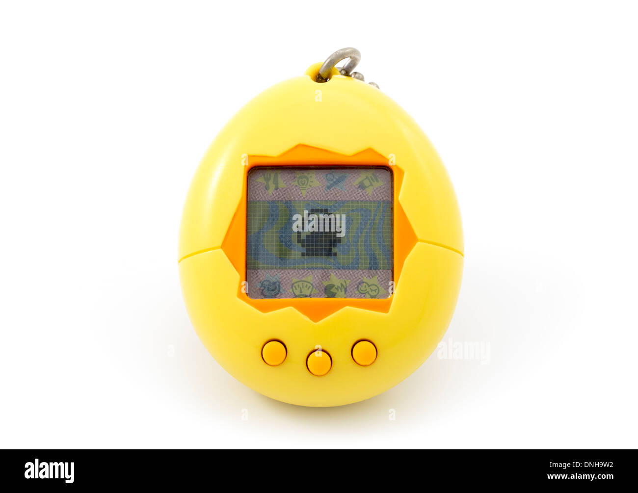 Tamagotchi たまごっち numérique original jouet animal aka Tamagotch par Bandai 1996 Banque D'Images